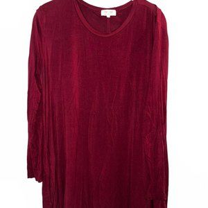 Piko Women's Knit Swing Dress with Pockets